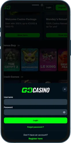 Go 4 Casino official site